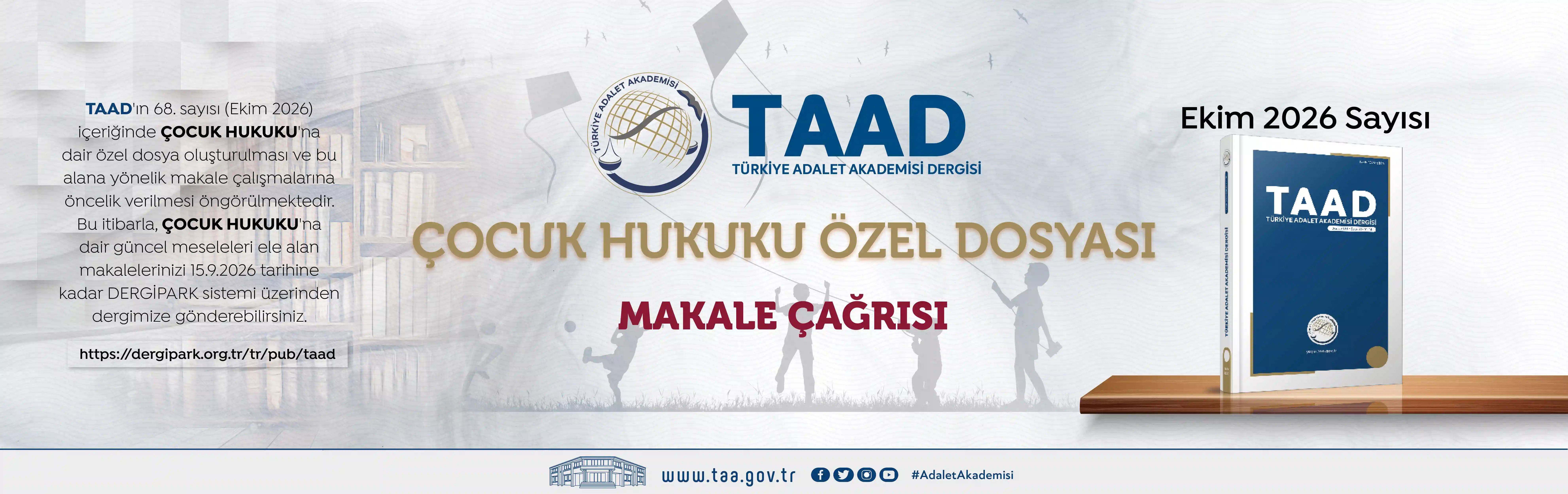 TAAD MAKALE ÇAĞRISI